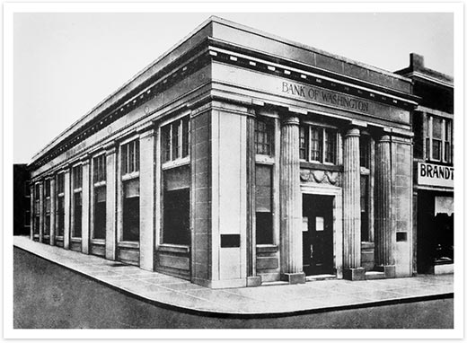 Main and Oak location, new location in 1923