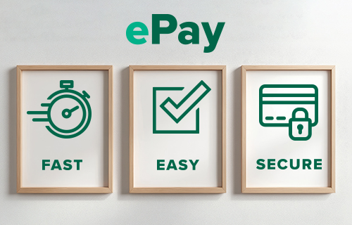 ePay; Fast, Easy, Secure