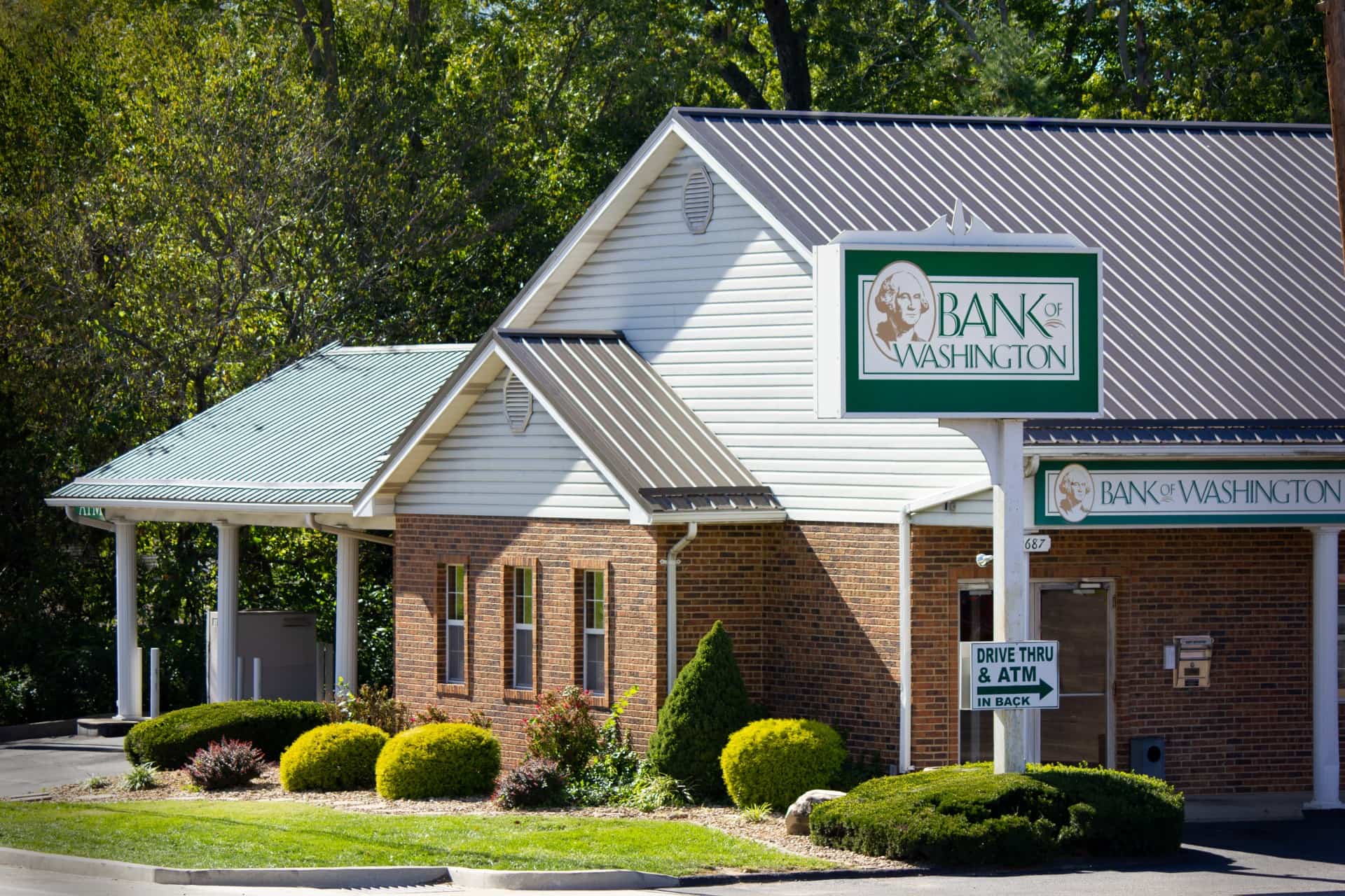 Bank of Washington's Gray Summit branch