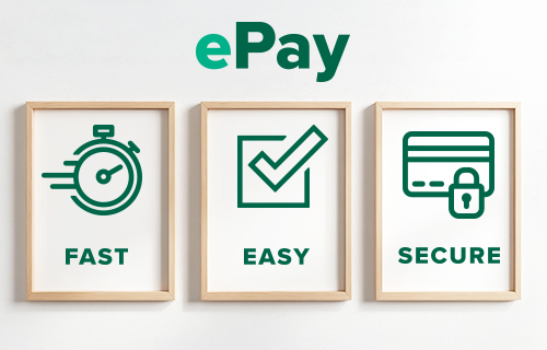 ePay; Fast, Easy, Secure
